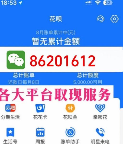 天猫花呗额度券可以套出来吗