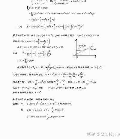 深入探索数学分析核心概念